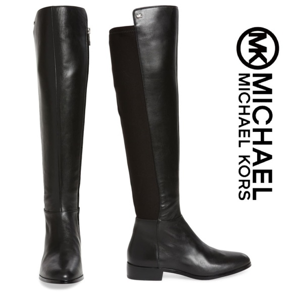 NWT Michael Kors Tall Leather Boots - Picture 4 of 14